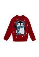 Джемпер детский унисекс ART KNIT Пингвин р.152