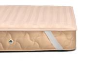 Наматрацник бавовняний MirSon Carmela Waterproof Cotton 272/2 водонепроникний з резинкою у кутах 26х180x200 см