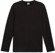 Футболка Puma ESS ELEVATED WAFFLE LONGSLEEVE TEE 68188801 р.S чорний