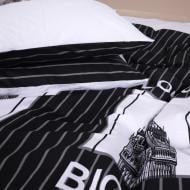 Наволочка Ranforce Elite 17-0028 Beltrao 50x70 см черный/белый MirSon