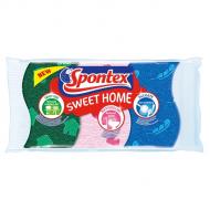 Губка SPONTEX Sweet Home целлюлозные 3 шт.