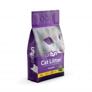 Наполнитель для кошачьего туалета Catfun с ароматом лаванды 10 л 8,5 кг
