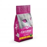 Наполнитель для кошачьего туалета Catfun с ароматом детской присыпки 10 л 8,5 кг