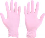 Рукавички одноразові Medico Dr.White Professional рожеві з покриттям нітрил S (7) 2739022