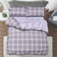 Комплект постільної білизни GINGHAM CHARM 2,0 темно-сірий La Nuit