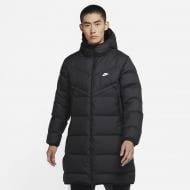 Куртка-парка мужская зимняя Nike M NSW SF WINDRUNNER PARKA DD6788-010 р.S черная