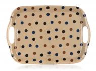 Поднос меламиновый 36x25,5 см DOTS, бежева Banquet