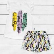 Комплект для девочек Dexter`s Inscriptions р.122 белый d127бкв