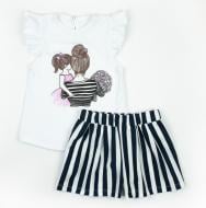 Комплект для девочек Dexter`s Girl р.86 белый d127дв-пл