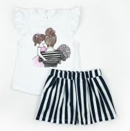 Комплект для девочек Dexter`s Girl р.122 белый d127дв-пл