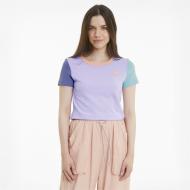 Футболка Puma Downtown Small Logo Tee 59965716 р.S фиолетовый