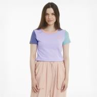 Футболка Puma Downtown Small Logo Tee 59965716 р.L фиолетовый Футболка Puma Downtown Small Logo Tee 59965716 р.L фиолетовый