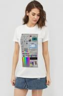 Футболка YAPPI WW21004 р.M белый
