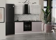 Кухня модульна ROKO Руна пряма ДСП 2м дуб полярний/макіато/білий Кухня модульна ROKO Руна пряма ДСП 2м дуб полярний/макіато/білий