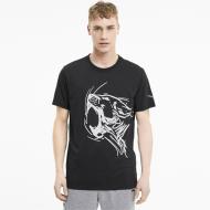 Футболка Puma Performance Graphic SS Tee 51944901 р.2XL чорний