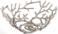 Фруктовница серебряный коралл 35x15 16158 A/SLV металл