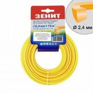 Волосінь для мотокоси Квадрат 2,4 мм x 15 м (КВ-24-15-ОВ)