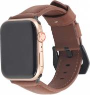 Ремінець Promate для Apple Watch 42-44 мм stitch-42ml.darkbrown