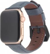 Ремінець Promate для Apple Watch 42-44 мм blue stitch-42ml.blue