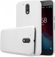 Накладка на корпус NILLKIN Super Frosted Shield для Motorola Moto G4 Plus white (6296914)
