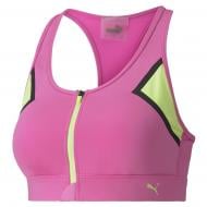 Бра Puma High Impact Front Zip Bra 51947003 S розовый