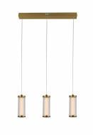 Подвес Sensio Lumys 3x7 Вт золотистый LS-3281/3LC-15W
