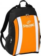 Рюкзак Spalding с сеткой для мяча 300453204 35 л черный с оранжевым Рюкзак Spalding с сеткой для мяча 300453204 35 л черный с оранжевым