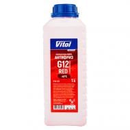 Антифриз Vitol G12 G12 от -40 до +110 готовый 1 л красный (VTA-123)