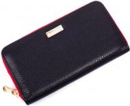 Кошелек Rich кожаный черный с красным ХР4981p3W
