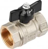 Кран шаровой General Fittings ВВ 3/4" с бабочкой GF