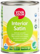 Краска Vivacolor Interior Satin, база А белый 0,9 л 1,2 кг