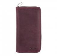 Кошелек Rich кожаный бордовый ХР4944W