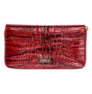 Кошелек Rich кожаный красный крокодил ХР49002W