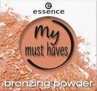 Пудра Essence My Must Haves Bronzing №01 Hello Sunshine 1,7 г