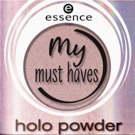 Тени для век Essence My Must Haves Holo Powder №02 Cotton Candy 2 г