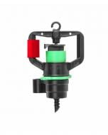 Микрораспылитель с компенсацией давления на стойке 39л/ч AQ-206PC Green 150cm