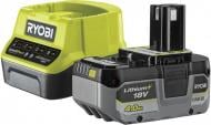 Аккумуляторная батарея и зарядное устройство RYOBI 18,0V 4,0Ah RC18120-140X