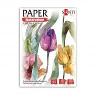 Папір для акварелі Flowers Paper Watercolor Collection 18 арк. 200 г/м² Santi