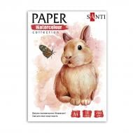 Папір для акварелі Animals Paper Watercolor Collection 18 арк. 200 г/м² Santi