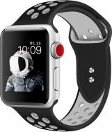 Ремешок Promate Oreo-38ML для Apple Watch 38-40 мм black/white oreo-38ml.black/white