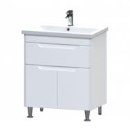 Тумба на ніжках Aquarius Ліон 70 з умивальником Комо 70