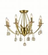 Люстра Sensio Vivora 8x40 Вт E14 золотистий LS-26047/8-40W