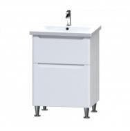 Тумба на ніжках Aquarius Sofi 60 з умивальником Комо 60