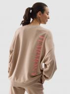 Світшот 4F SWEATSHIRT F1055 / BLUZA F1055 4FWSS24TSWSF1055-83S р.XL бежевий