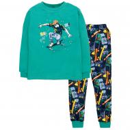 Пижама для мальчиков Татошка р.158 зеленый 0102302ске