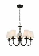 Люстра Sensio Ignara 5x40 Вт E14 черный LS-74866/5B-40W