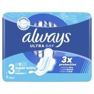 Прокладки гігієнічні Always Ultra Day Super Extra (Розмір 3) 7 шт.