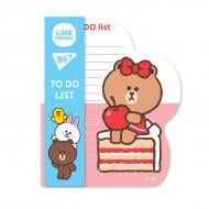 Папір для нотаток To Do Line Friends girl на планшеті з магнітом блок 52 листи YES