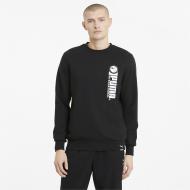 Свитшот Puma INTL Graphic Crew 59980101 р. S черный