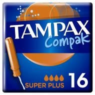 Тампони Tampax Compak super plus 16 шт.